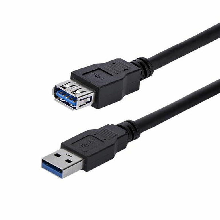 Cable USB Startech USB3SEXT1MBK         USB A Negro