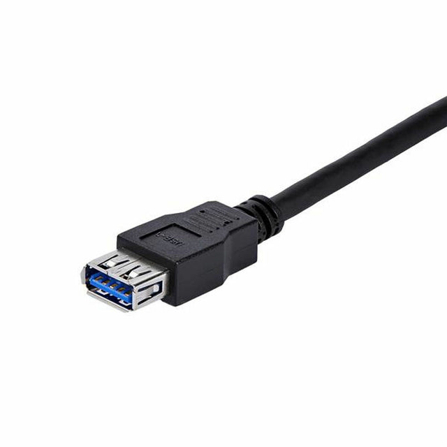 Cable USB Startech USB3SEXT1MBK         USB A Negro