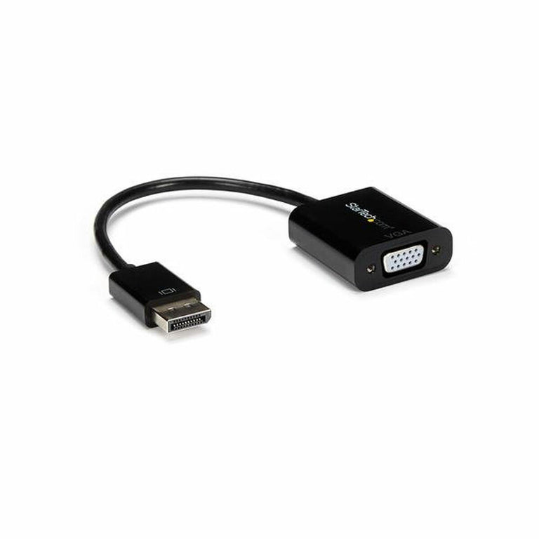 Adaptador DisplayPort a VGA Startech DP2VGA3X5            Negro