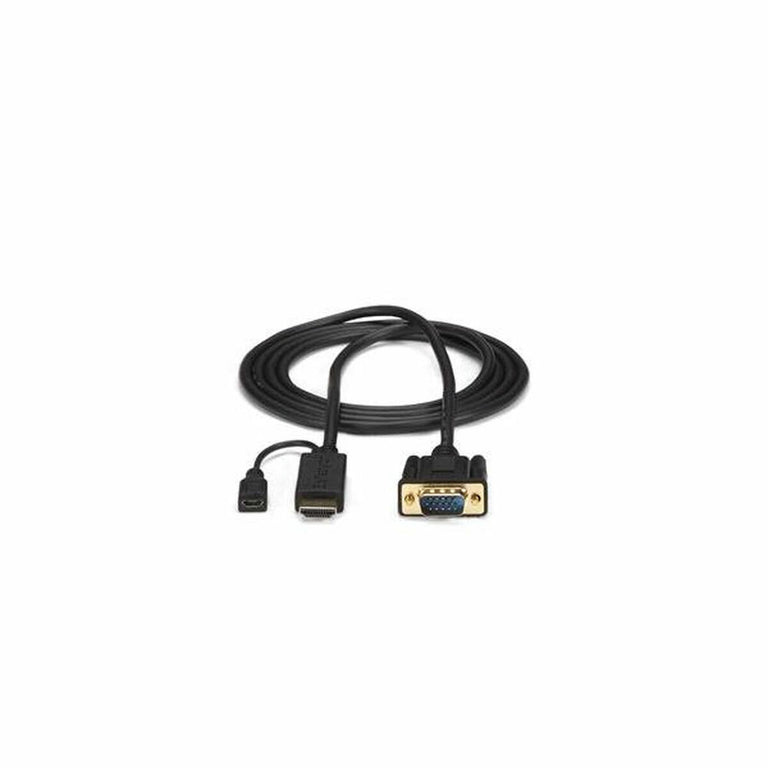 Startech HD2VGAMM3 HDMI-Kabel 0,9 m Micro-USB-VGA