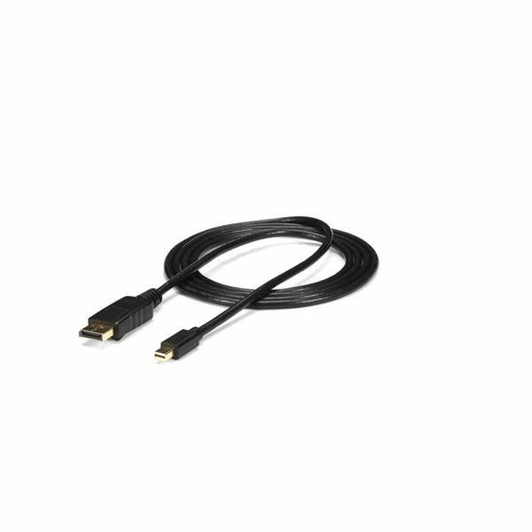 Startech MDP2DPMM6 Mini DisplayPort auf DisplayPort Kabel (1,8 m) Schwarz