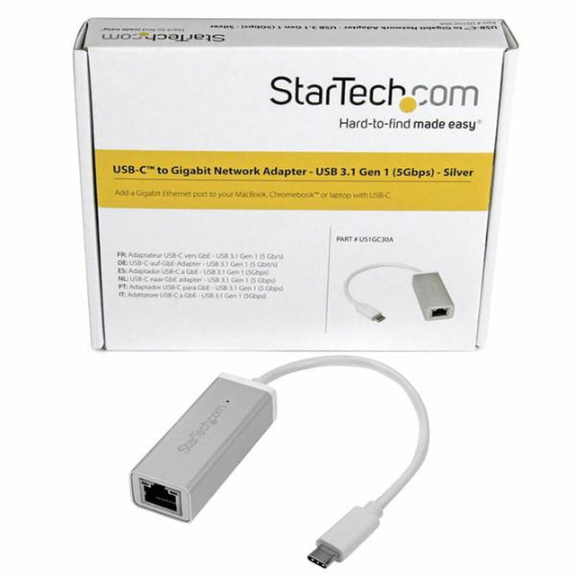 Startech US1GC30A Silberner Netzwerkadapter