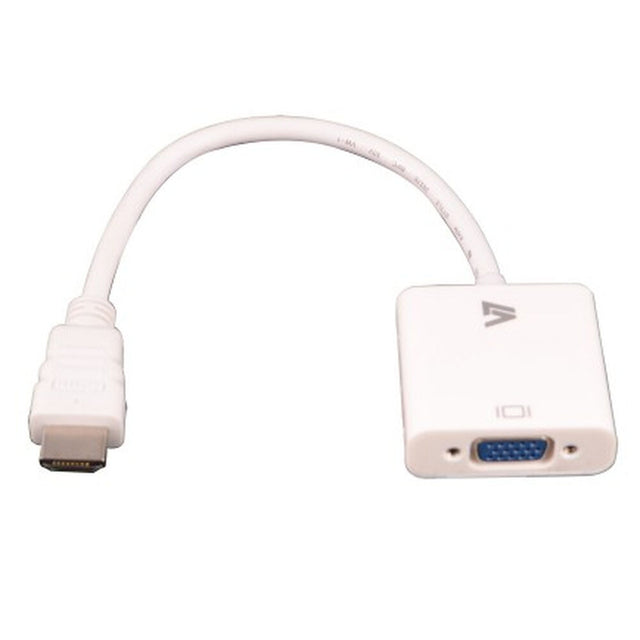 HDMI-zu-VGA-Adapter V7 CBLHDAV-1E Weiß