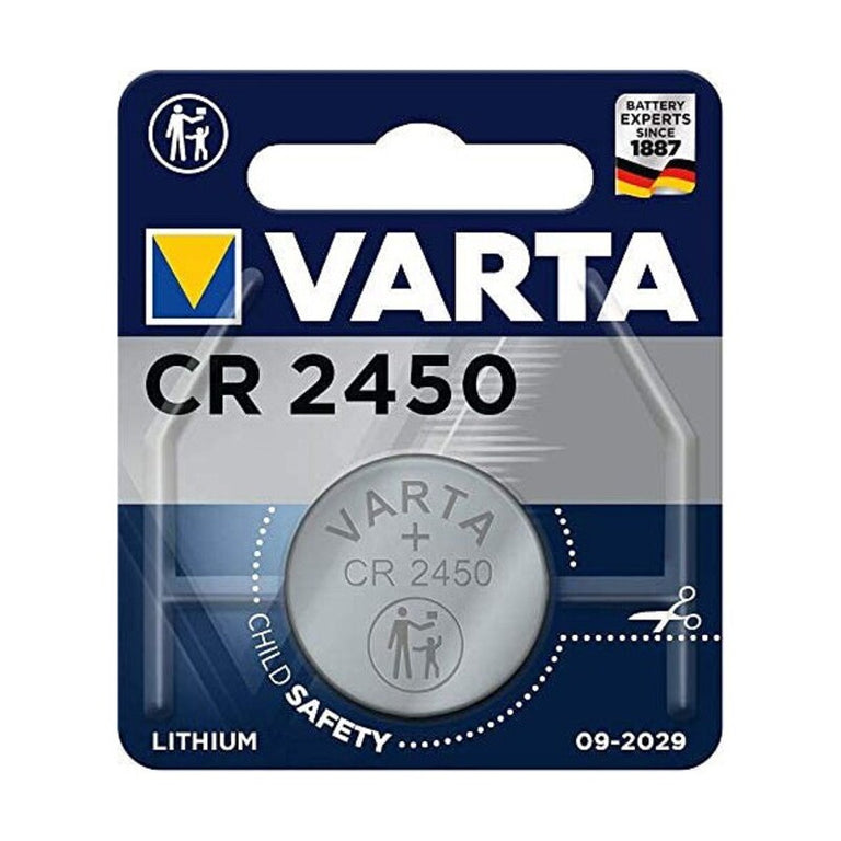 Pila de Botón de Litio Varta 06450 101 401 3 V CR2450 560 mAh