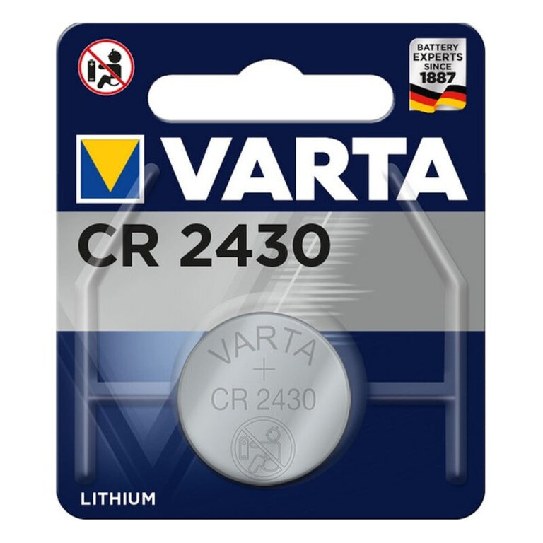 Pila de Botón de Litio Varta 06430101401 CR2430 3 V 290 mAh