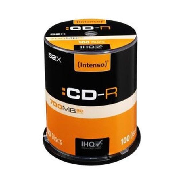 <transcy>CD-R INTENSE 1001126 52x 700 Mo (100 unités)</transcy>