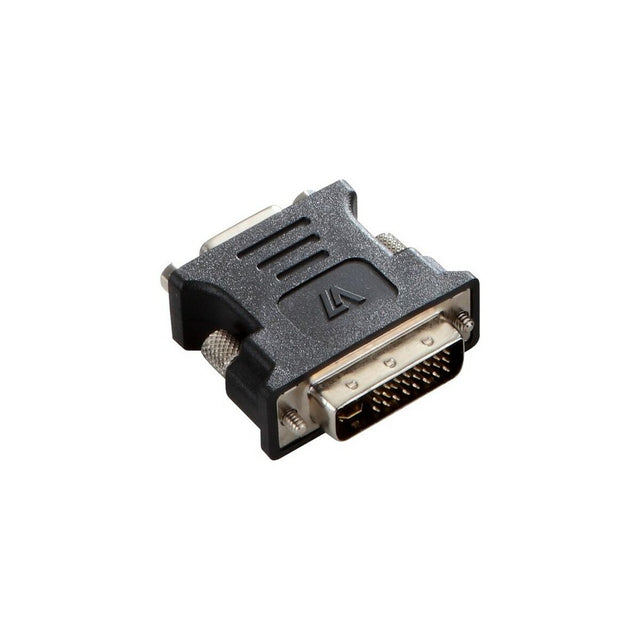 V7 DVI-I-zu-VGA-Adapter V7E2DVIIMVGAF-ADPTR Schwarz