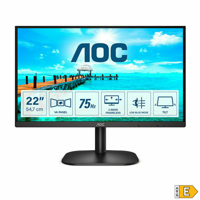 Monitor AOC 22B2DA LED Full HD 21,5" 1920 x 1080 px