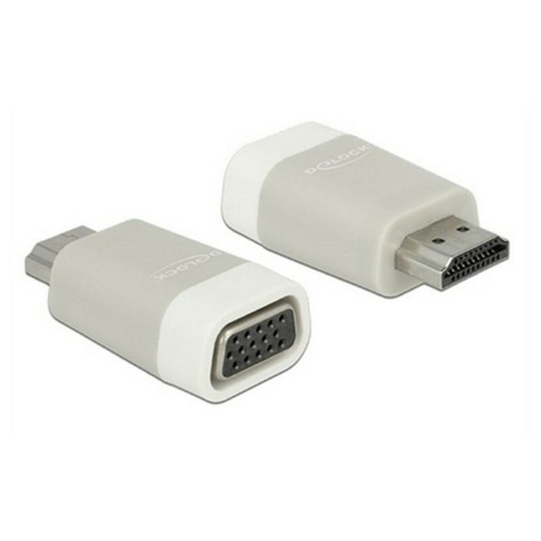 HDMI-zu-VGA-Adapter DELOCK 65472 Weiß