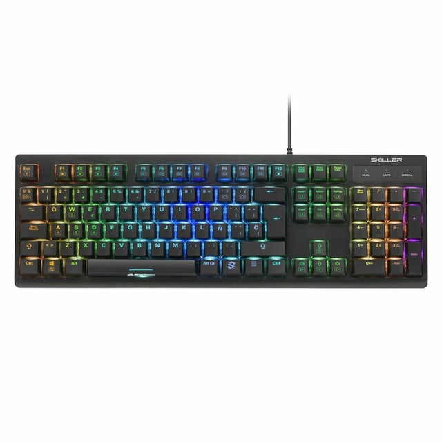 Sharkoon Qwerty portugiesische Gaming-Tastatur