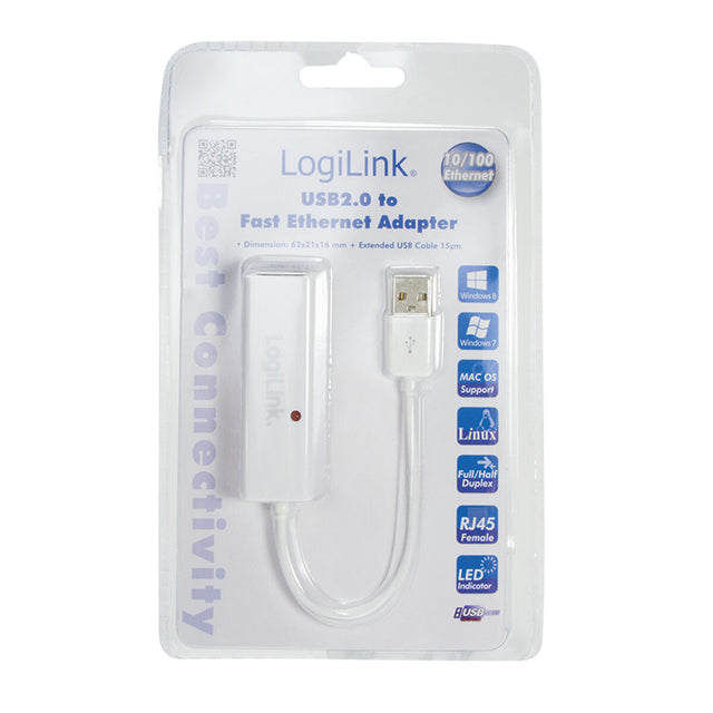 Adaptador USB a Ethernet Digitus UA0144A