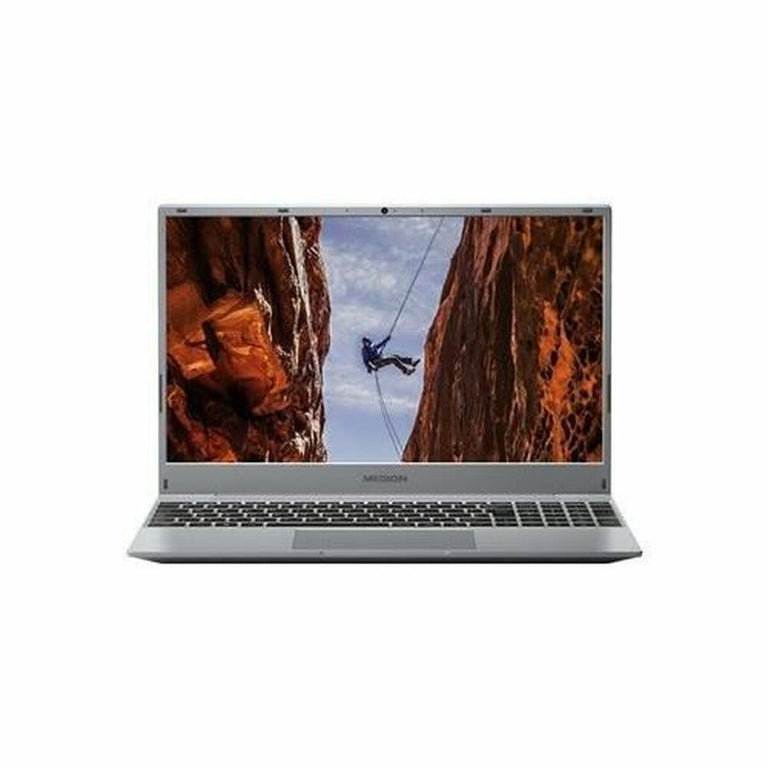 Notebook Medion Akoya E15307 Silber 128 GB SSD 15,6 Zoll 4 GB RAM AMD© 3020E Azerty Französisches AZERTY