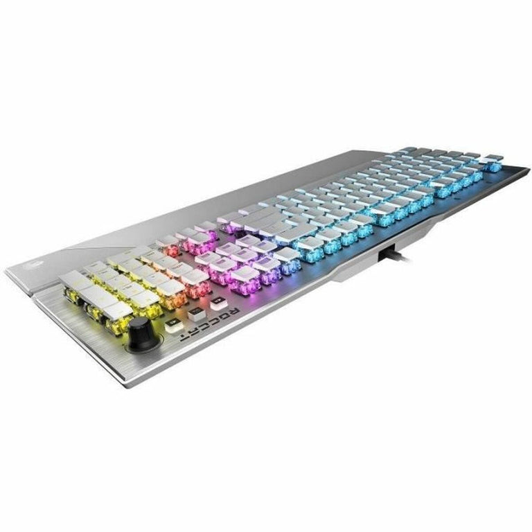 Teclado Gaming Roccat Vulcan 122 Blanco Francés AZERTY