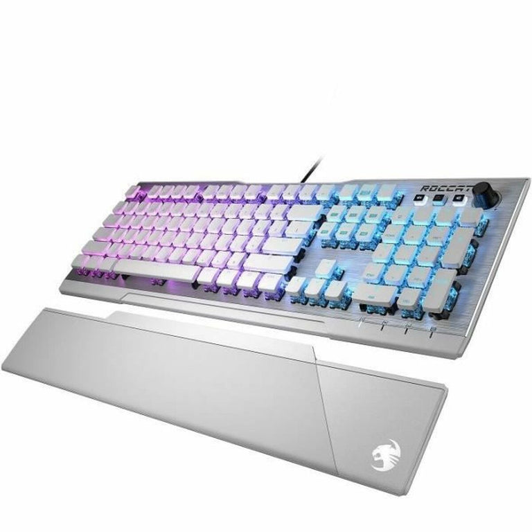 Teclado Gaming Roccat Vulcan 122 Blanco Francés AZERTY