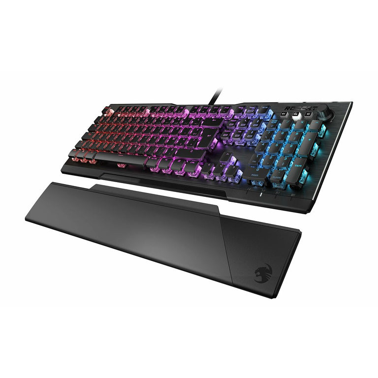 Roccat Vulcan 121 Gaming-Tastatur Schwarz Französisch AZERTY