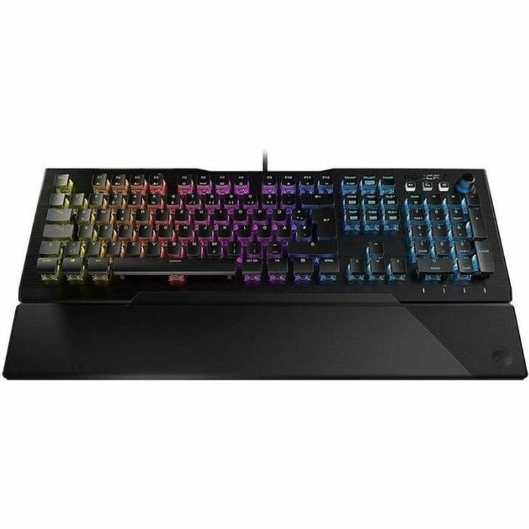 Roccat Vulcan 121 Gaming-Tastatur Schwarz Französisch AZERTY