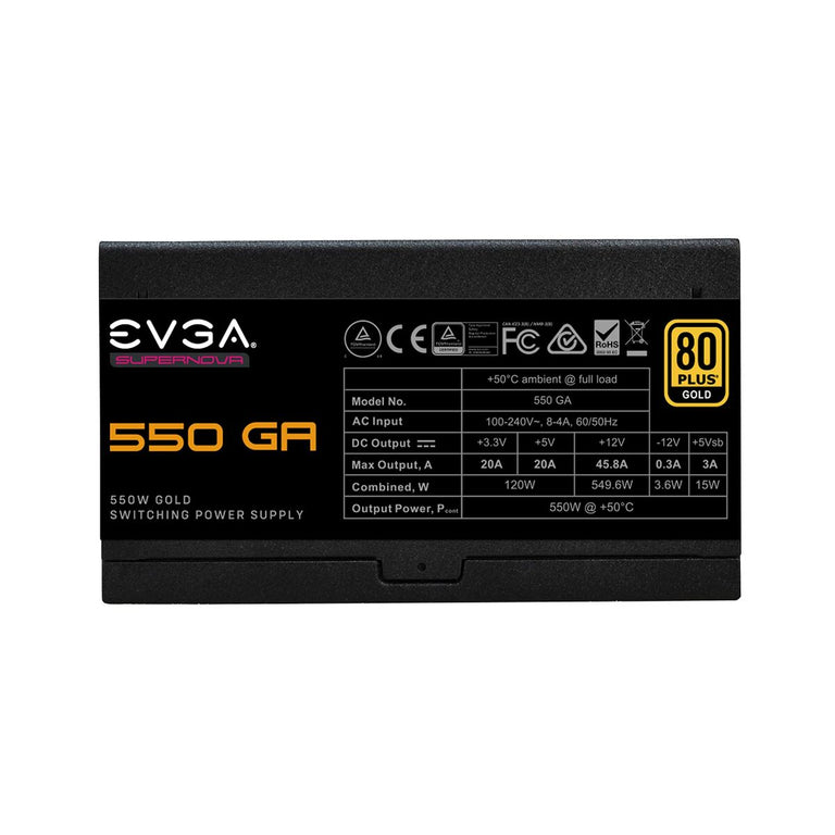 Fuente de Alimentación Evga SuperNOVA 550 GA 550 W