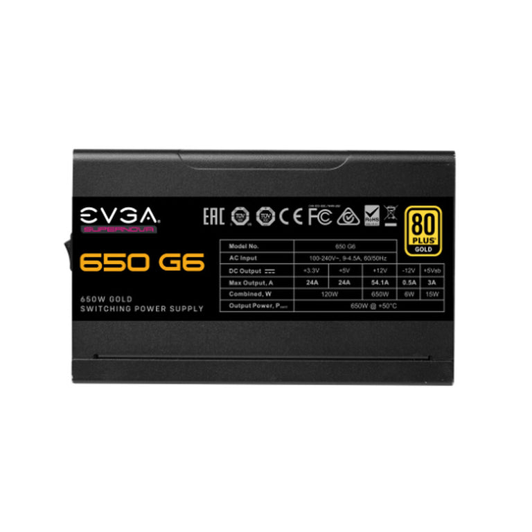 Fuente de Alimentación Evga Supernova 650 G6 650 W