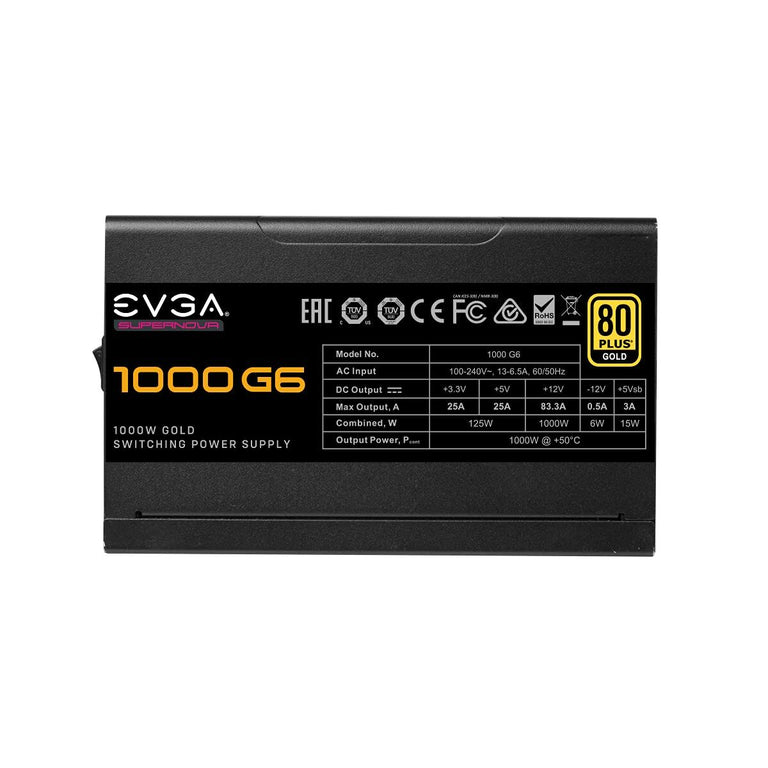 Fuente de Alimentación Evga Supernova 1000 G6 1000 W