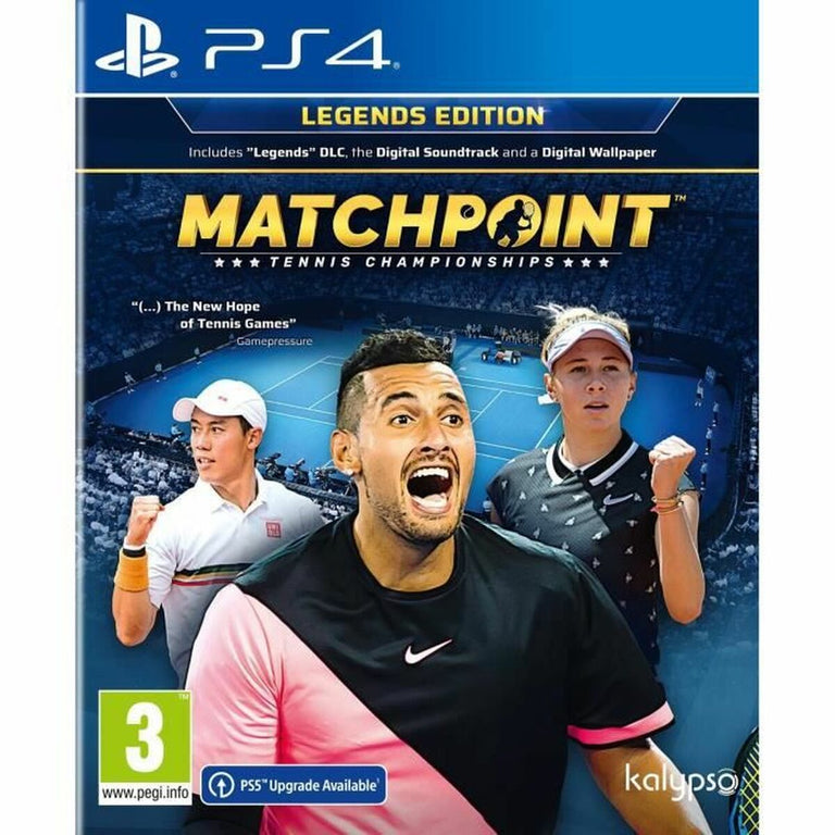 Videospiel PlayStation 4 KOCH MEDIA Matchpoint: Tennis Championships Legends