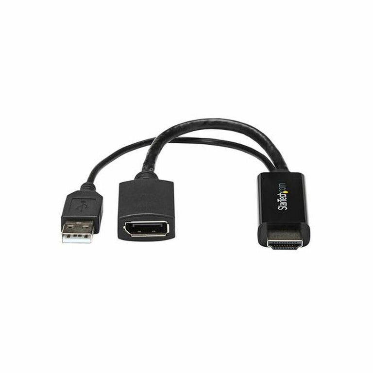 DisplayPort-zu-HDMI-Adapter Startech HD2DP Schwarz 4K