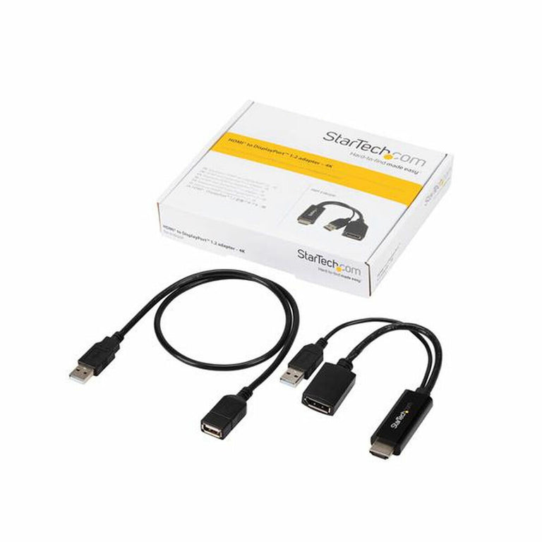 DisplayPort-zu-HDMI-Adapter Startech HD2DP Schwarz 4K