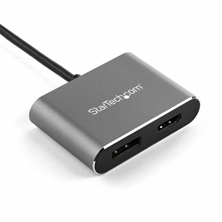 Adaptador USB C a HDMI/DisplayPort Startech CDP2DPHD             4K Ultra HD Plata