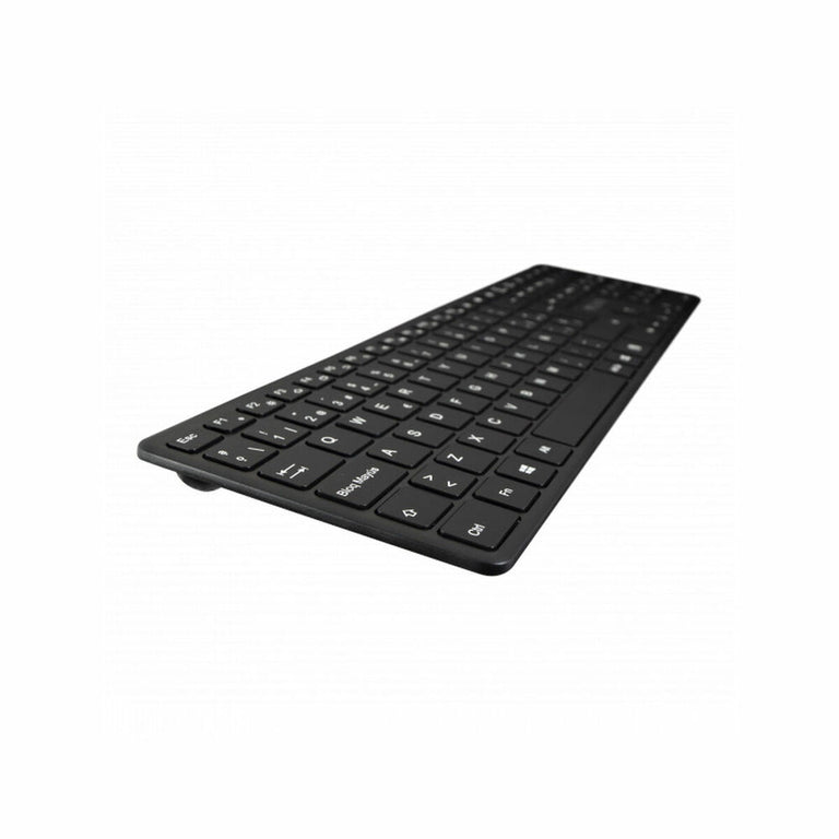 Teclado Bluetooth V7 KW550ESBT Qwerty Español Negro