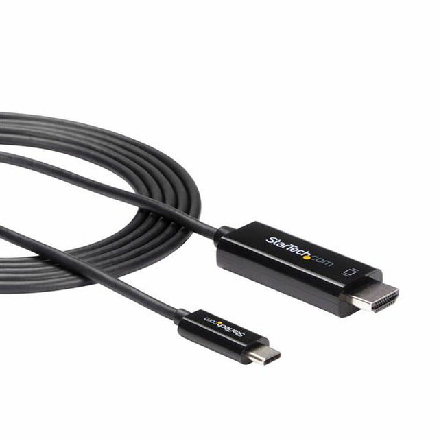 Adaptador USB C a HDMI Startech CDP2HD2MBNL          Negro (2 m)