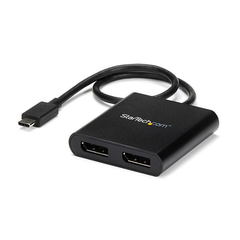 Adaptador USB C a DisplayPort Startech MSTCDP122DP          Negro