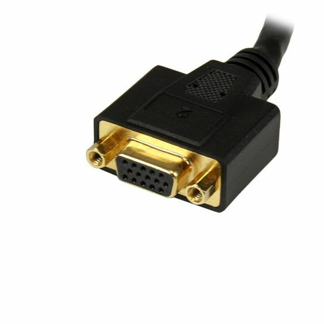 DVI-I-zu-DVI-D- und VGA-Kabel Startech DVI92030202L Schwarz 0,2 m