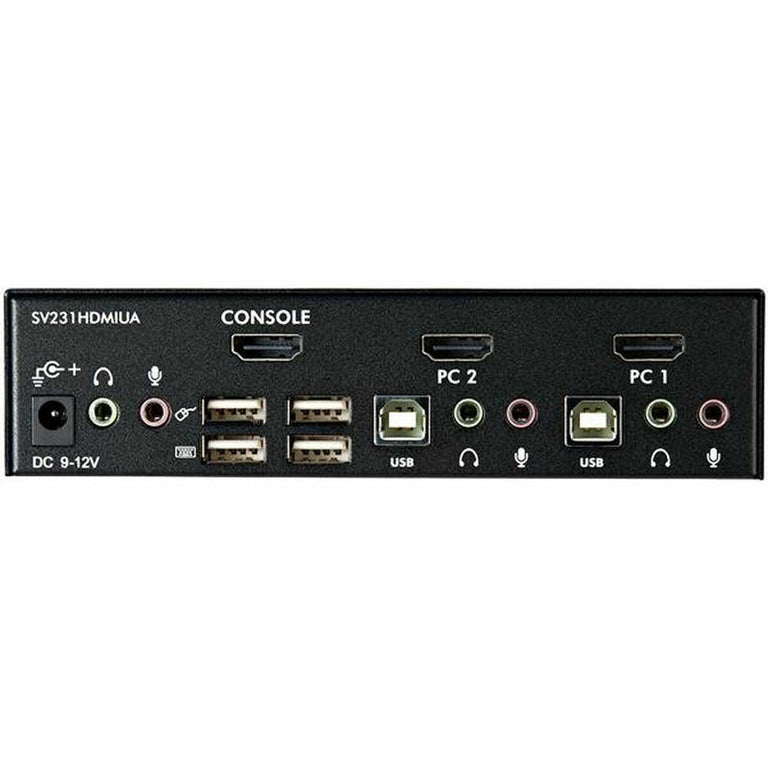 Switch KVM Startech SV231HDMIUA FHD HDMI USB Negro