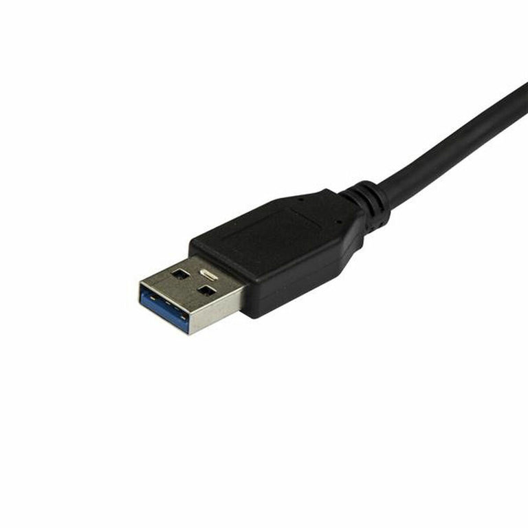 Cable USB A a USB C Startech USB31AC50CM          Negro