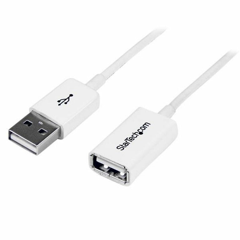 Cable USB Startech USBEXTPAA2MW         USB A Blanco