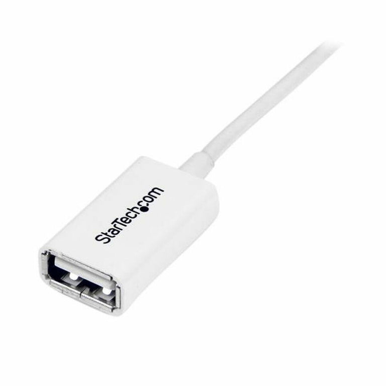 Cable USB Startech USBEXTPAA2MW         USB A Blanco