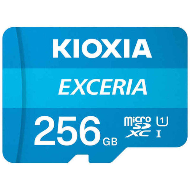 Tarjeta de Memoria Micro SD con Adaptador Kioxia Exceria UHS-I Clase 10 Azul