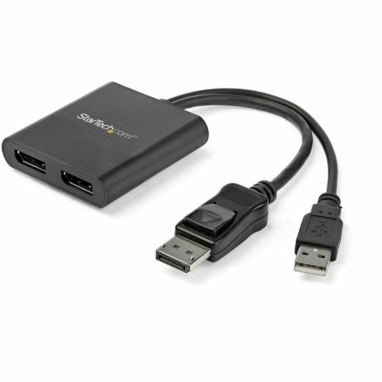 Splitter DisplayPort Startech MSTDP122DP Negro 4K Ultra HD