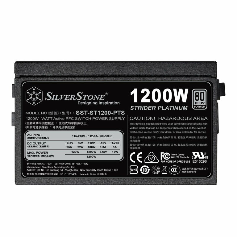 Fuente de Alimentación Silverstone SST-ST1200-PTS