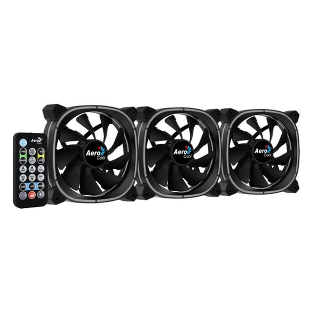 Ventilador Aerocool Astro 12 Pro Ø 12 cm 1000 rpm ARGB LED