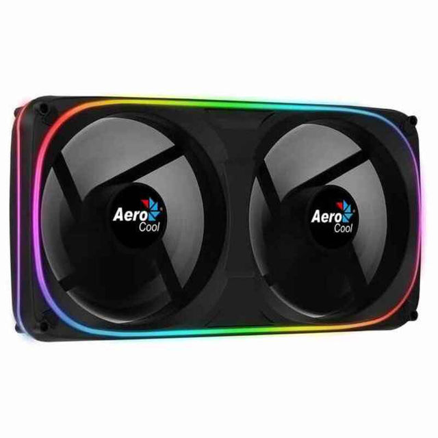 Ventilador Aerocool ASTRO24 Negro (12 cm)