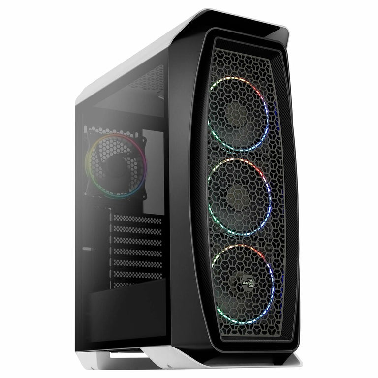 Caja Semitorre Micro ATX / Mini ITX / ATX Aerocool Aero One Eclipse RGB LED Ø 12 cm