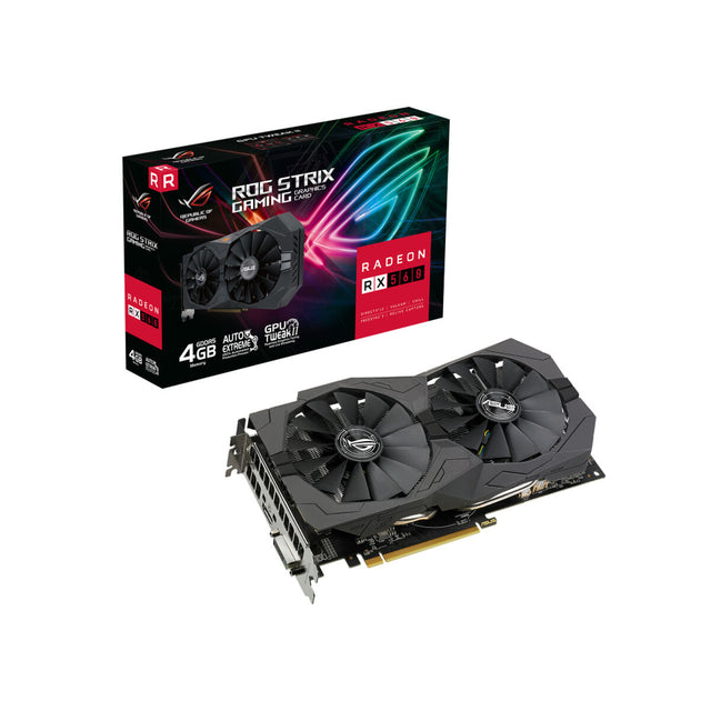 Tarjeta Gráfica Asus ROG-STRIX-RX560-4G-V2-GAMING 4 GB GDDR5