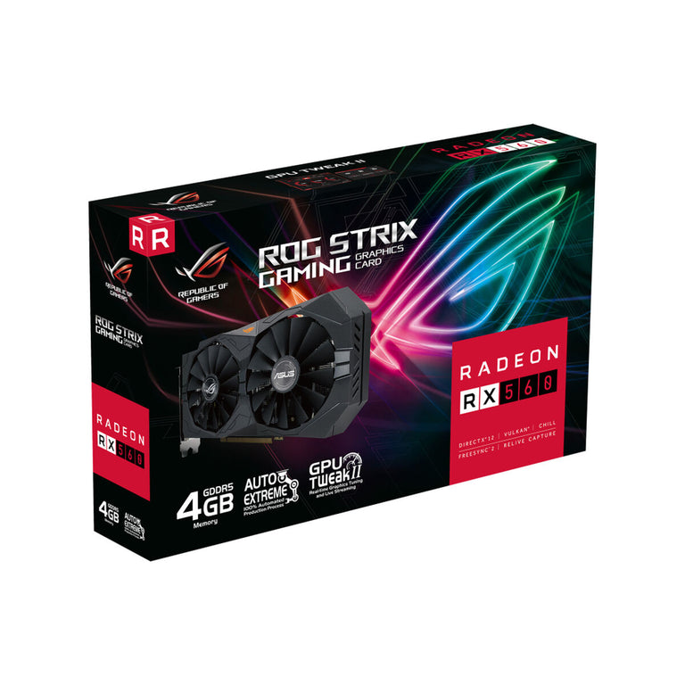 Asus ROG-STRIX-RX560-4G-V2-GAMING 4 GB GDDR5-Grafikkarte