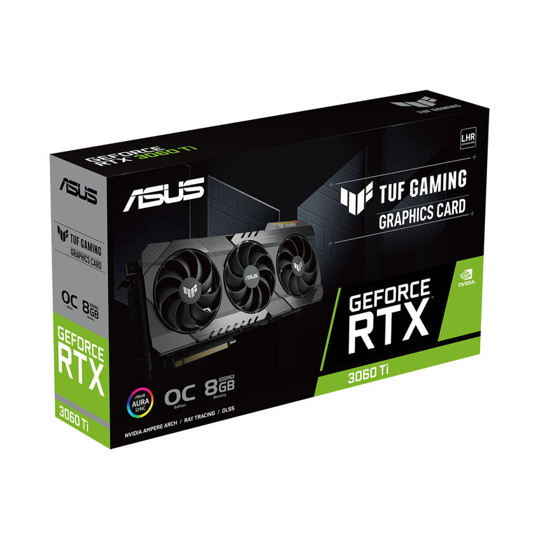 Tarjeta Gráfica Asus TUF-RTX3060TI-O8GD6X-GAMING 8 GB GDDR6X