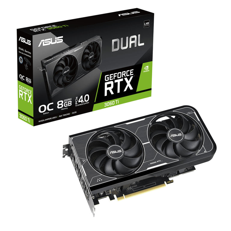 Tarjeta Gráfica Asus DUAL-RTX3060TI-O8GD6X 8 GB GDDR6X