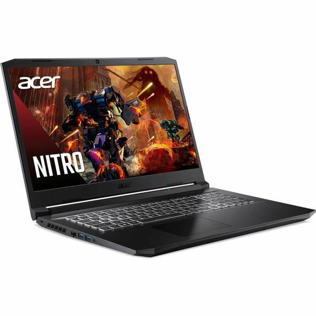 Notebook Acer NITRO 5 AN517-54-9875 i9-11900H Negro 512 GB SSD 17,3" 16 GB RAM Azerty Francés