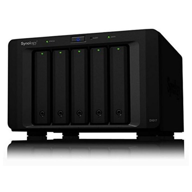 Almacenamiento en Red NAS Synology DX517 2,5"-3,5" SATA 60 TB Negro