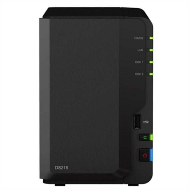 Almacenamiento en Red NAS Synology DiskStation DS218 Realtek RTD1296 2 GB DDR4 20 TB 19 dB