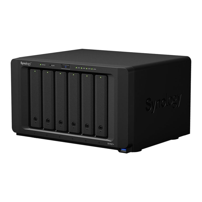 Almacenamiento en Red Synology DS1621+ AMD Ryzen V1500B 25,2 db Negro 108 TB