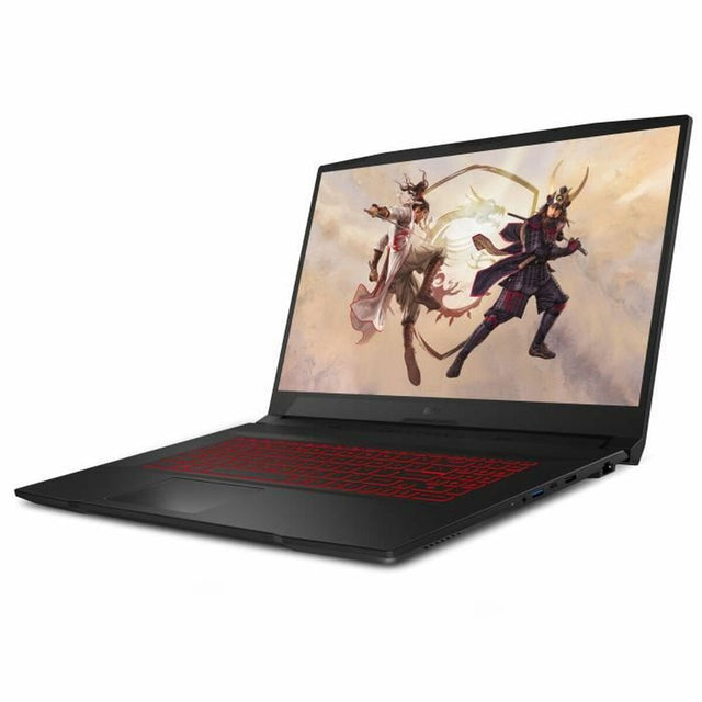 Notebook MSI KATANA GF76 11UE-481FR i5-11400H Schwarz 512 GB SSD 17,3 Zoll 16 GB RAM Azerty Französisches AZERTY